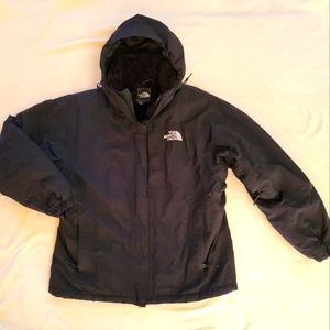 Womens North Face Hyvent Parka (lined)- Large